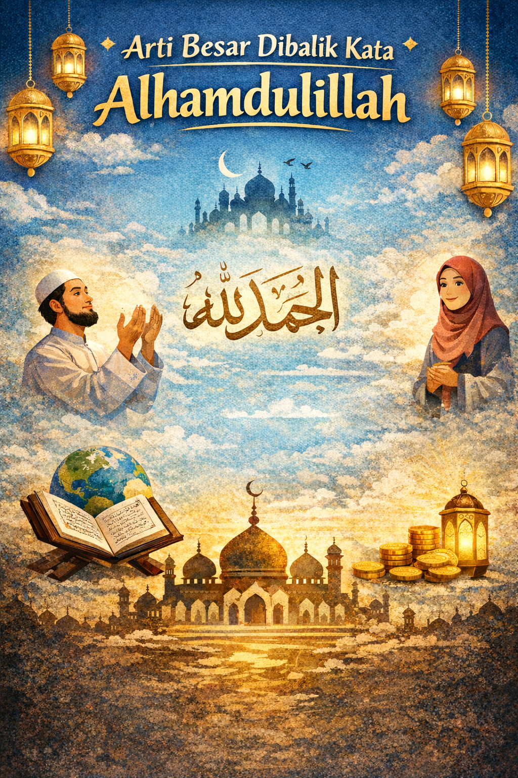 Arti Kata Alhamdulillah: Makna, Jawaban, dan Penjelasan Lengkap dalam Islam