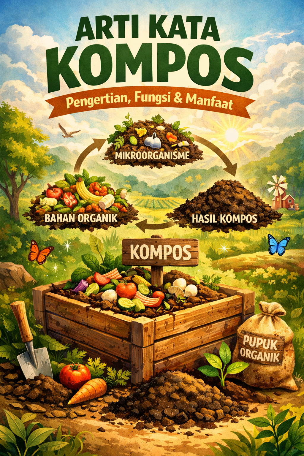 Arti Kata Kompos: Pengertian, Fungsi, dan Manfaatnya bagi Lingkungan